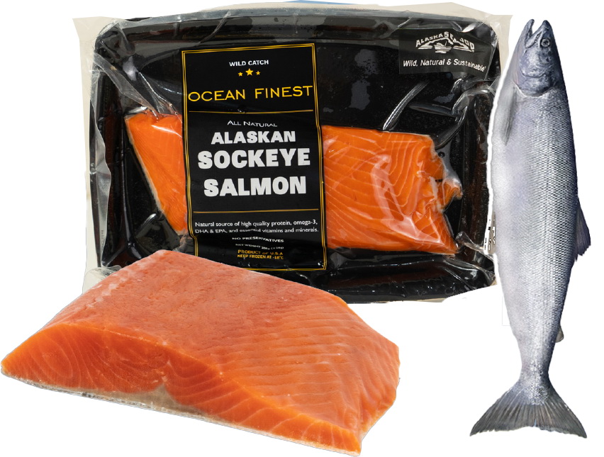 Produk: Alaskan Sockeye Salmon | Harga 84.000K