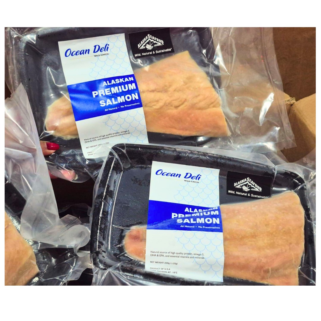 Produk: Alaska Premium Salmon Tail | Harga 36.000K